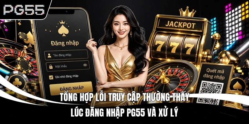 Tổng hợp lỗi truy cập thường thấy lúc đăng nhập PG55 và xử lý